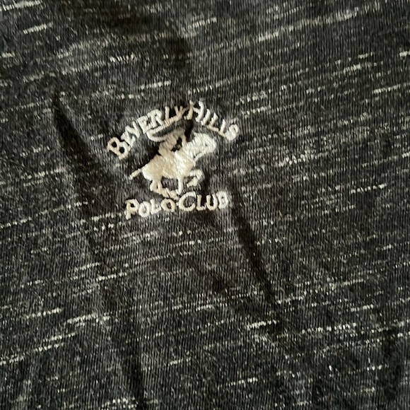 Beverly Hills polo club t-shirt men’s small v-neck - Picture 2 of 5